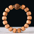Pixiu Carved Thuja Prayer Beads | High Oil Old Type | Infused Oriental Mystic Power